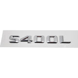Mercedes Benz S300L S320L S400L S500L S600L Car Rear Emblem Badge Sticker