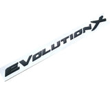 Mitsubishi EVOLUTION X ABS Car Rear Sticker Decal Trunk Emblem Badge
