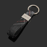 Mercedes Benz AMG Oxford Webbing Car Key Chain Holder Keyring