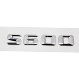 Mercedes Benz S400 S420 S430 S450 S500 S550 S600 S650 Car Rear Sticker Emblem Badge