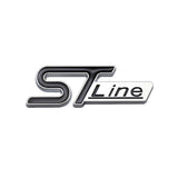 10x3.5cm Ford ST Line Metal Car Side Sticker Trunk Emblem Badge Decal
