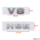 Land Rover HSE V6 V8 Logo ABS Car Rear Sticker Decal Emblem Badge