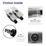 2PCS Car Door Welcome Laser Shadow Lamp Projector LED Light for Alfa Romeo Stelvio Mito Giulietta Giulia