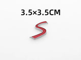3D Car Rear Sticker Side Fender Emblem Accessories for Mini Cooper S John Cooper Works Logo R50 R52 R53 R55 R56 F54 F55 F56 F60