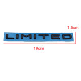 Car Rear Emblem Decoration Sticker for LIMITED Auris Rav4 Yaris Corolla 4Runner Avalon Auto Badge Decal Exterior Accessories