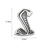 Ford Shelby Metal Car Front Grille Emblem Badge Rear Sticker Decal