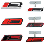 Ford Number 3 Metal Car Front Grille Emblem Badge Rear Sticker Decal