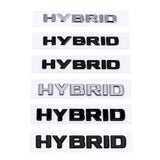 Mercedes Benz HYBRID Logo ABS Car Rear Sticker