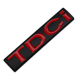 Ford TDCI Metal Car Side Emblem Badge Auto Trunk Sticker Decal