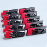 Audi S3 S4 S5 S6 S7 S8 Car Front Grille Emblem Badge