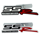 Chevrolet SSR Logo Metal Car Rear Sticker Auto Front Grille Emblem Badge