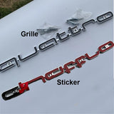 Audi Quattro Logo ABS Car Front Grille Emblem Badge Sticker Decal