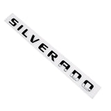 Chevrolet Silverado ABS Letter Car Rear Sticker Decal Trunk Emblem Badge