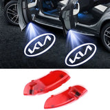2PCS Car Door Welcome Light Projector Lamp for KIA Cerato 2005-2012