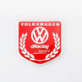Volkswagen VW Logo Aluminum Alloy Car Body Sticker Nameplate Rear Emblem Badge Decal
