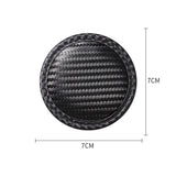 2pcs/set MINI Cooper Carbon Fiber Car Water Coaster Non-slip Mat