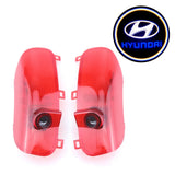Car Door Welcome Laser Shadow Lamp Projector LED Light for Hyundai Sonata 8 2010-2014