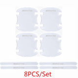 Mercedes Benz AMG Car Door Bowl Handle Anti-collision Protective Stickers Scratches Film