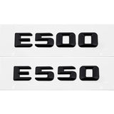 Mercedes Benz E300 E320 E350 E400 E420 E430 E500 E550 Car Rear Stickers Enblem Badge