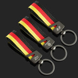 Volkswagen VW R Nylon Webbing Car Keychain Pendant Key Chain Holder