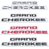 Jeep Grand Cherokee ABS Car Body Fender Sticker Trunk Emblem Badge
