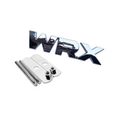 Subaru WRX Logo Metal Car Front Grille Emblem Badge Rear Sticker Decal