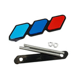 Three-colors Car Front Grille Emblem Badge Decals for TRD Tacoma 4Runner Tundra Rav4 Highlander Modified Accessories