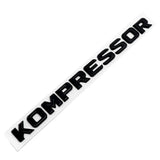 Mercedes Benz KOMPRESSOR Logo ABS Car Rear Emblem Badge Sticker