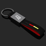 Volkswagen VW R Nylon Webbing Car Keychain Pendant Key Chain Holder