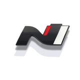Hyundai N LINE Logo Metal Car Rear Sticker Trunk Emblem Badge Decal