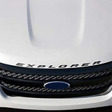 Ford EXPLORER 2020-2022 ABS Car Front Hood Sticker Emblem Badge Decal