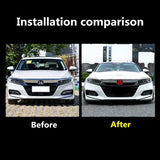 Car Front Grille Rear Trunk Emblem Badge Steering Wheel Sticker for Honda