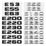 Mercedes Benz E53 E55 E63 E200 E220 E230 E240 E250 E260 Car Rear Emblem Badge Sticker