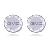 2pcs GMC Logo Car Water Coasters 7-color LED Light Cup Mat Holder