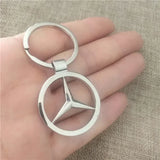 Mercedes Benz Car Logo Metal Keychain Keyring