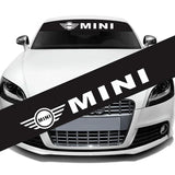 130x21cm MINI Cooper Car Front Trunk Windshield Sunshade Sticker Decal