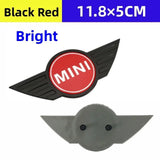 ABS Car Rear Trunk Emblem Sticker Decoration for Mini Cooper R55 R56 Auto Refit Logo Badge Replacement Exterior Accessories