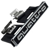 Audi Quattro Logo ABS Car Front Grille Emblem Badge Four-Wheel Drive Tail Standard Sticker