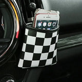 Car Air Outlet Mobile Phone Holder Organizer Bag Hanging Box for MINI Cooper