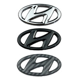 11.5cm/13cm/14.5cm/15cm/17cm/19.5cm Hyundai ABS Car Front Hood Emblem Badge Rear Sticker Decal