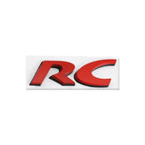 Peugeot RC Logo Metal Car Trunk Sticker Emblem Badge Decal