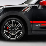 ABS Car Emblem Sticker ALL 4 Letter Badge ALL4 Decal for MINI COOPER JCW R60 R61 F60 Cooper S Countryman Paceman Accessories