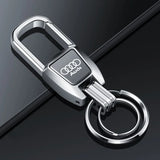 Audi Logo Metal Car Key Chain