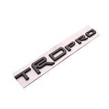 ABS TRD Pro Badge Car Rear Trunk Fender Side Sticker for Camry Corolla Yaris Hilux Highlander Aqua Rav4 Auto Decoration
