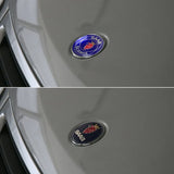50mm SAAB SCANIA Logo ABS Car Front Hood Emblem Badge Sticker