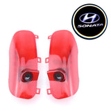 Car Door Welcome Laser Shadow Lamp Projector LED Light for Hyundai Sonata 8 2010-2014