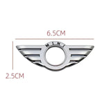 Car Door Lock Pin Emblem Sticker Wing Badge Decoration for Mini Cooper