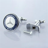 45mm Car Front Bonnet Hood Emblem Badge for Mercedes Benz W203 W204 AMG Brabus C E S Class W210 W211 W220