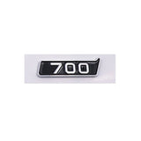 Mercedes Benz 700 800 900 ABS Car Rear Emblem Sticker Auto Body Badge Decal