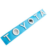 34x5cm 3D Front Hood Rear Trunk Nameplate for Toyota